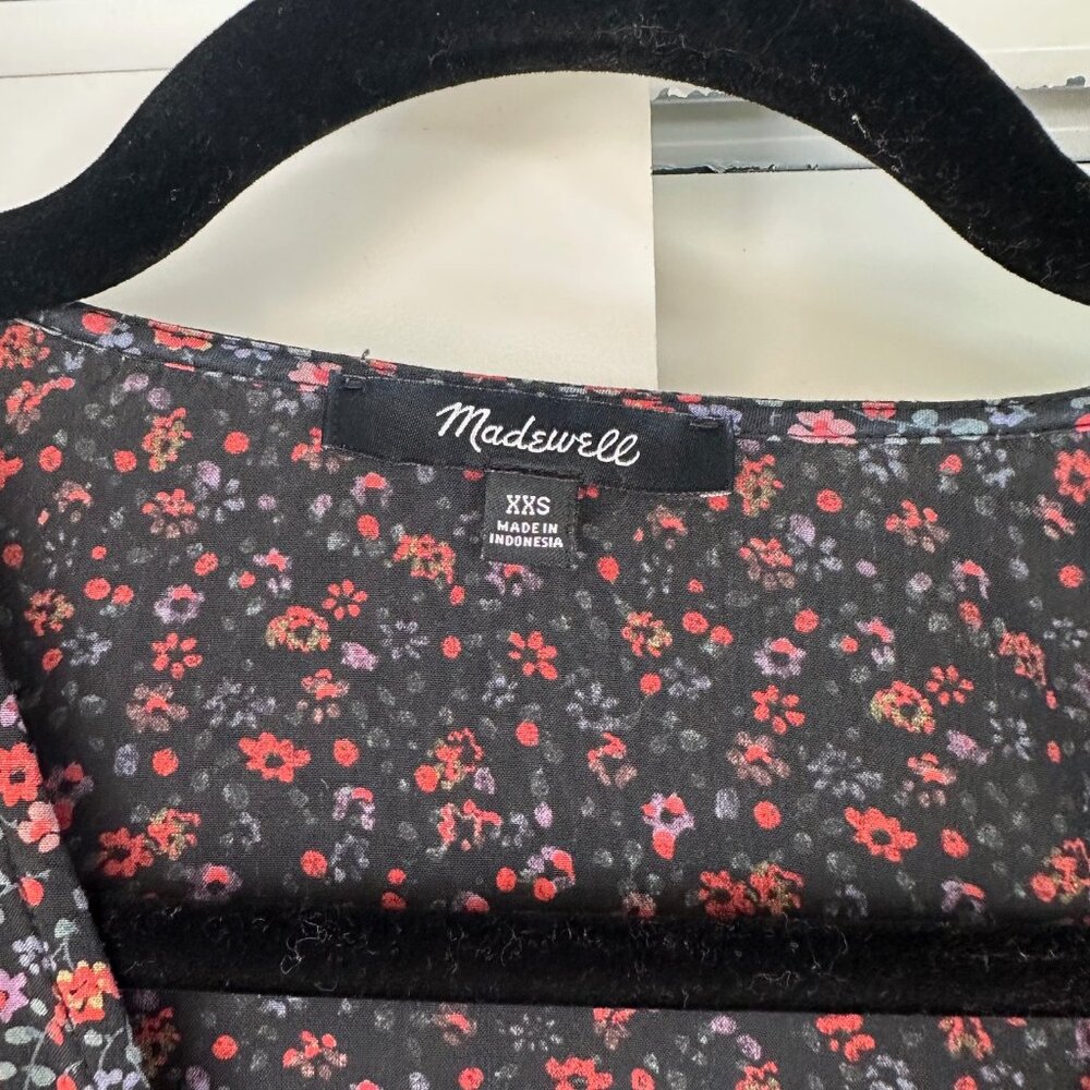 Madewell Easy Midi Dress in Fieldwalk Floral XXS - Picture 7 of 12